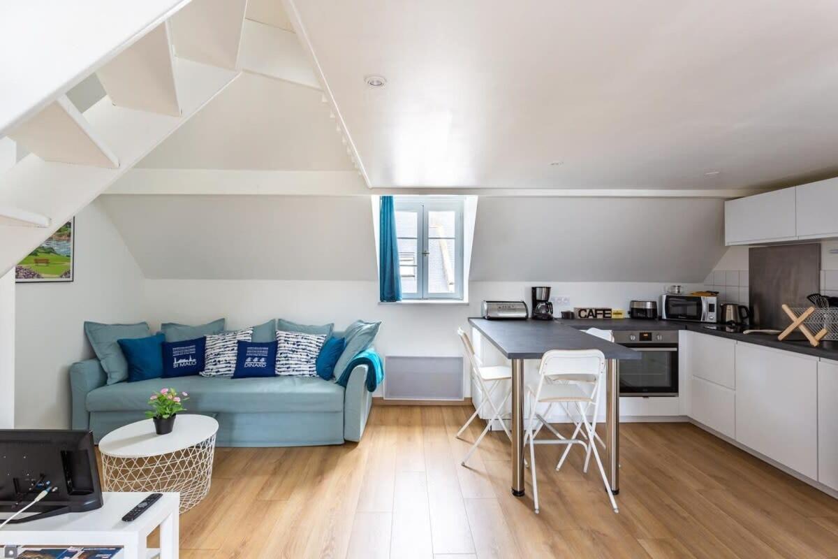 Le Petit Pastel - Joli Duplex - Proche De La Plage Lejlighed Saint-Malo Eksteriør billede